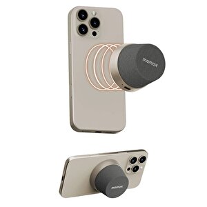 1-vibe Go Magnetic Wireless Taşınabilir Kablosuz Hoparlör Titanium