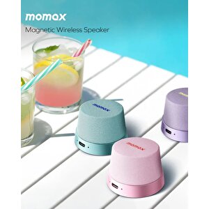 1-vibe Go Magnetic Wireless Taşınabilir Kablosuz Hoparlör Purple