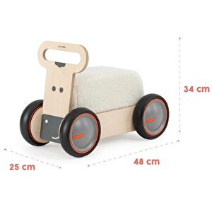 Mamatoyz 03dsc Driveme Soft İnek Figürlü -yürüteç Ve Oyuncak Deposu