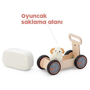 Mamatoyz 03dsc Driveme Soft İnek Figürlü -yürüteç Ve Oyuncak Deposu