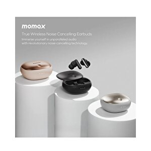 Momax 1-vibe Lite Gerçek Kablosuz Gürültü Engelleyici Kulaklık Desert Titanium