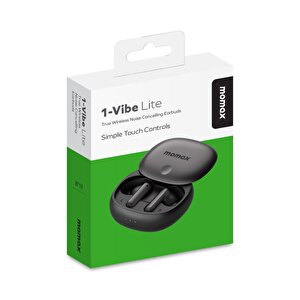 Momax 1-vibe Lite Gerçek Kablosuz Gürültü Engelleyici Kulaklık Black