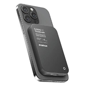 Black Wireless Kablosuz Powerbank 5000mah Magsafe Uyumlu