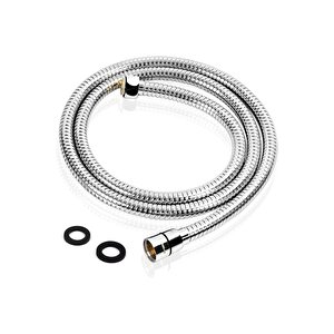 200 Cm Paslanmaz Çelik Duş Hortumu – Esnek Yapı, Yüksek Basınç Dayanımı, Uzun Ömürlü Kullanım