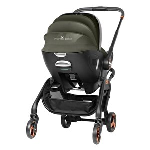 Merkür Bebe Onyx 2'si 1 Arada Oto Koltuğu Bebek Arabası Yeşil