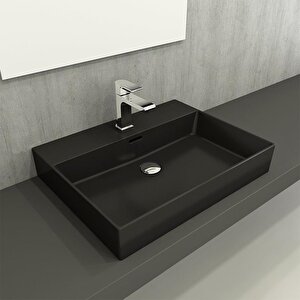 Milano Lavabo 60 Cm Mat Siyah 1376-004-0126