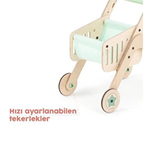 Mamatoyz Trio Shopper Yürüteç Ve Oyuncak Avm Arabası