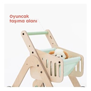 Mamatoyz Trio Shopper Yürüteç Ve Oyuncak Avm Arabası