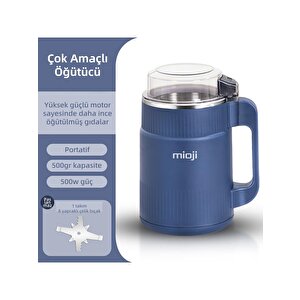 Mioji Mio Cg34 500w Paslanmaz Çelik Bıçak Kompakt Baharat Ve Kahve Öğütücü