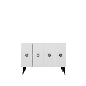 8183km-64ct Konsol,kahve Köşesi̇,ayakkabilik,ofi̇s Evrak Dolabi,mutfak Ki̇ler Dolabi,tv Üni̇tesi̇-BEYAZ-GÜMÜŞ-SİYAH