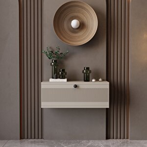 Melura Dresuar %100 Mdf Kapaklı Duvara Monte Kumtaşı
