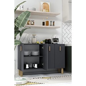 8182km-64ct Konsol,kahve Köşesi̇,ayakkabilik,ofi̇s Evrak Dolabi,mutfak Ki̇ler Dolabi,tv Üni̇tesi̇-ANTRASİT-SAFİR Antrasit-Safirmeşe