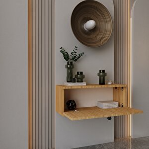 Melura Dresuar %100 Mdf Kapaklı Duvara Monte Safir Meşe