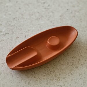 El Yapımı Beton Puro Küllüğü – Oval Modern Tasarım