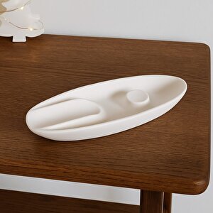 El Yapımı Beton Puro Küllüğü – Oval Modern Tasarım