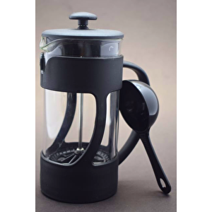 French Press - Ölçü Kaşıklı Filtre Kahve Ve Bitki Çayı Demliği 350 Ml