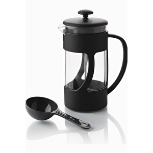 French Press - Ölçü Kaşıklı Filtre Kahve Ve Bitki Çayı Demliği 350 Ml