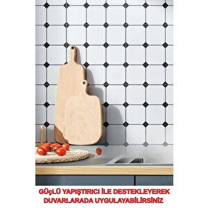 30cm X 30cm 10 Adet Yapışkanlı Karo Floor Pvc Panel Yer Zemin Kaplama Paneli Arkası Kauçuklu 3319