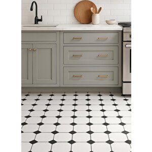 30cm X 30cm 10 Adet Yapışkanlı Karo Floor Pvc Panel Yer Zemin Kaplama Paneli Arkası Kauçuklu 3319