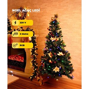Yılbaşı Rgb Peri Dekoratif Led 220v - 3 Metre