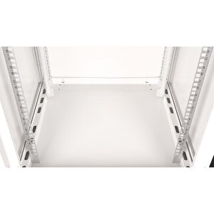 Lande - 15u 19" Duvar Tipi Rack Kabinet – Genişlik: 600 Mm | Derinlik: 600 Mm – Açık Gri