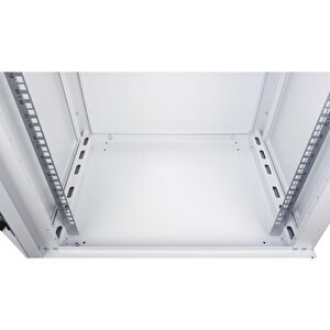 Lande - 15u 19" Duvar Tipi Rack Kabinet – Genişlik: 600 Mm | Derinlik: 450 Mm – Açık Gri