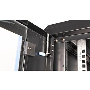 Lande - 18u 19" Duvar Tipi Rack Kabinet – Genişlik: 600 Mm | Derinlik: 600 Mm – Siyah