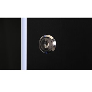 Lande - 18u 19" Duvar Tipi Rack Kabinet – Genişlik: 600 Mm | Derinlik: 600 Mm – Siyah