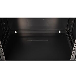 Lande - 12u 19" Duvar Tipi Rack Kabinet – Genişlik: 600 Mm | Derinlik: 450 Mm – Siyah