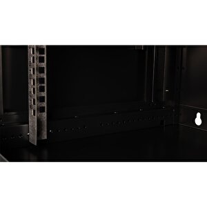 Lande - 4u 19" Duvar Tipi Rack Kabinet – Genişlik: 600 Mm | Derinlik: 450 Mm – Siyah