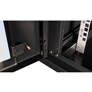 Lande - 4u 19" Duvar Tipi Rack Kabinet – Genişlik: 600 Mm | Derinlik: 600 Mm – Siyah