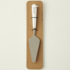 My Kitchen Çelik Spatula Beyaz (25,7x4,8x1,3 Cm) Beyaz
