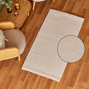 Arden Modern Halı Beyaz (80x300 Cm) Beyaz