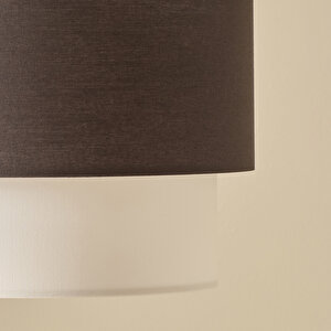 Pastel Sarkıt Avize Siyah-beyaz (30x21x70 Cm) Siyah-beyaz