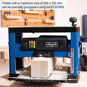 Scheppach Plm1800 Planya Ve Kalınlık Makina 1500w - 5902208901