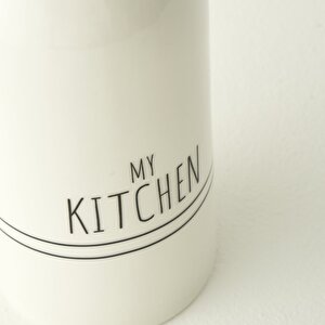 My Kitchen Porselen Yağdanlık Beyaz (350 Cc) Beyaz
