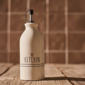 My Kitchen Porselen Yağdanlık Beyaz (350 Cc) Beyaz