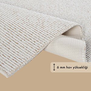 Sura Modern Halı Bej (80x300 Cm) Bej