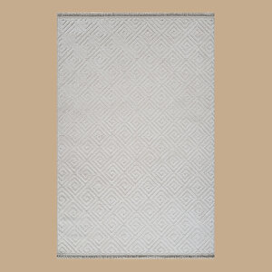Anemon Modern Halı Krem (155x230 Cm) Krem