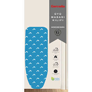 Comfort (hedi̇yeli̇)yns Mavi̇ Ütü Masasi Kilifi Bezi̇ Örtüsü -ütü Masasi Aksesuari