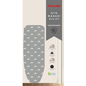 Comfort Yunus Gri̇ Ütü Masasi Kilifi Bezi̇ Örtüsü Ironing Board Cover Ev Gereçleri̇