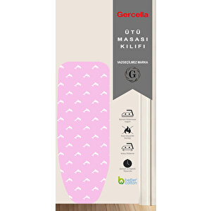 Comfort Yns A.pembe Ütümasasi Kilifi Bezi̇ Örtüsü Ütü Ve Ütü Masasi Ve Aksesuarlari