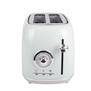 Yk-688t Retro Mavi İki Dilim Ekmek Kızartma Makinesi