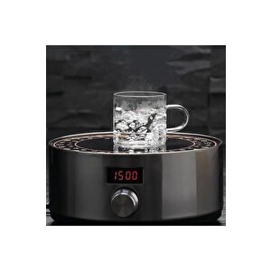 Cam Bardak Kupa Seti 125ml Isıya Ateşe Dayanıklı Çay Kahve Espresso Bardağı Kulplu Fincan 6 Adet