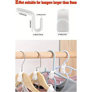 Mithra Life 5 Adet Elbise Askısı Bağlantı Kancası Aparatı Düzenleyici Organizer Mit1221
