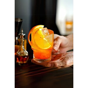 4 Adet 200 Ml Origami Stil Isıya Dayanıklı Su Meşrubat Kahve Cam Bardak Mit1198