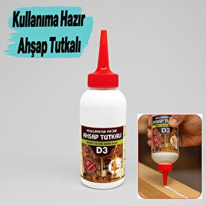 Ahşap Tutkalı Hazır 150 Gram Şeffaf D3 Mobilya Mdf Sunta Kumaş Kağıt Diy Uygulamalarında Yapıştırıcı