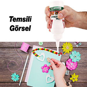 Hobi Tutkalı Hazır Pva 150 Gram Şeffaf Ahşap Karton Kumaş Kağıt Diy Uygulama Maket Yapım Yapıştırıcı