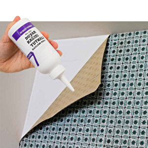 Duvar Kağıdı Yapıştırıcısı Hazır (150 Gr) Şeffaf Sıvı Tutkal Vinil Bordür Tekstil Kağıtları Yapıştır