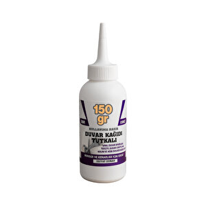 Duvar Kağıdı Yapıştırıcısı Hazır (150 Gr) Şeffaf Sıvı Tutkal Vinil Bordür Tekstil Kağıtları Yapıştır